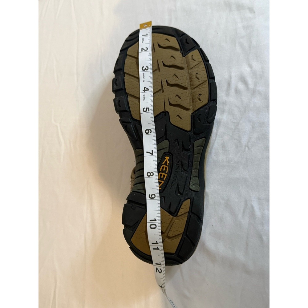 KEEN Waterproof Hiking Sandals Mens 11 Est Tan Closed Toe Outdoor Trail Shoes - Picture 10 of 11
